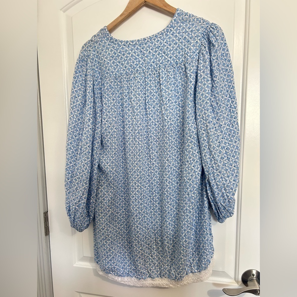 Summersalt Easy Breezy Tunic mini Dress swim Cover-Up size S boho coastal chic - Picture 3 of 11
